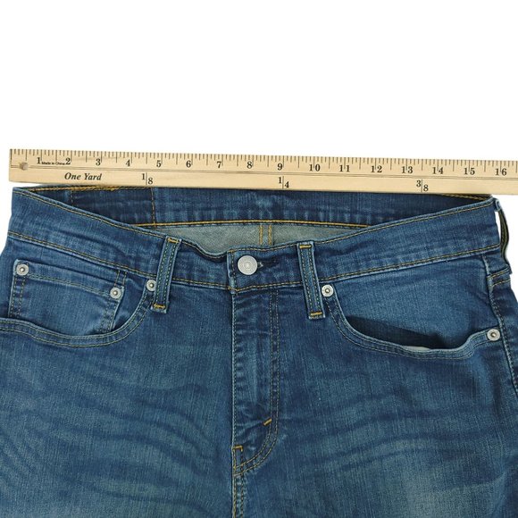 Levis 559 Jeans Relaxed Straight Stretch Men 32 x 38 Lot of 2 Dark Wash Mid Rise - Picture 5 of 12